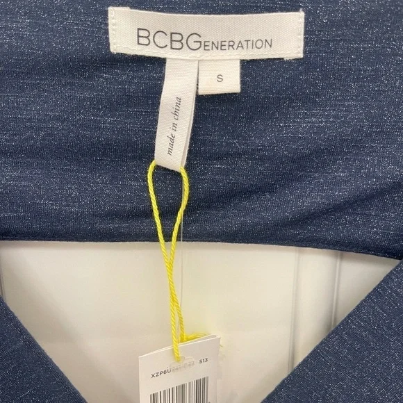 BCBGeneration Dress Size S Navy - Picture 3 of 6